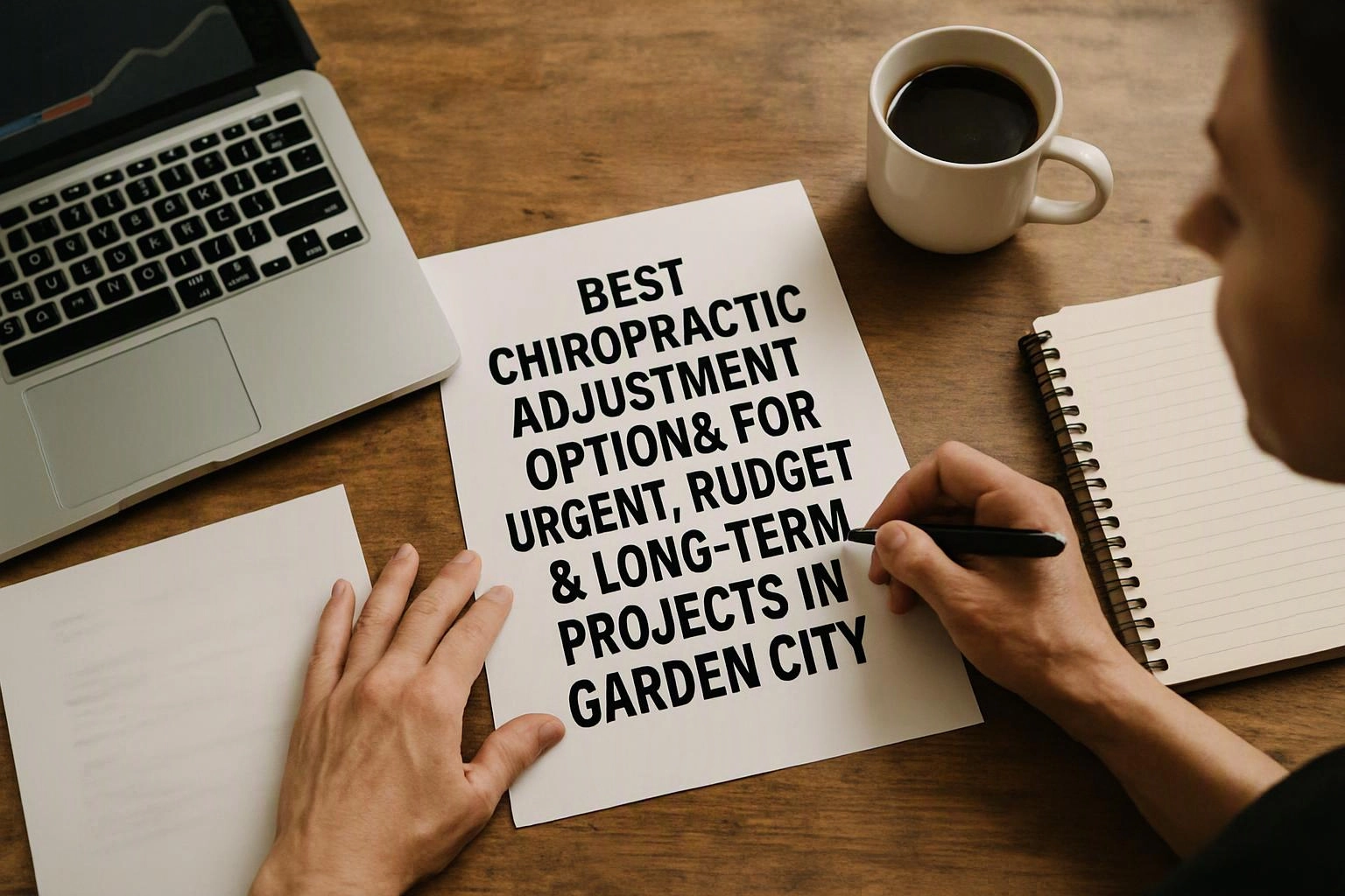 Chiropractic Adjustment Options for Urgent, Budget & Long-Term Projects in Garden City