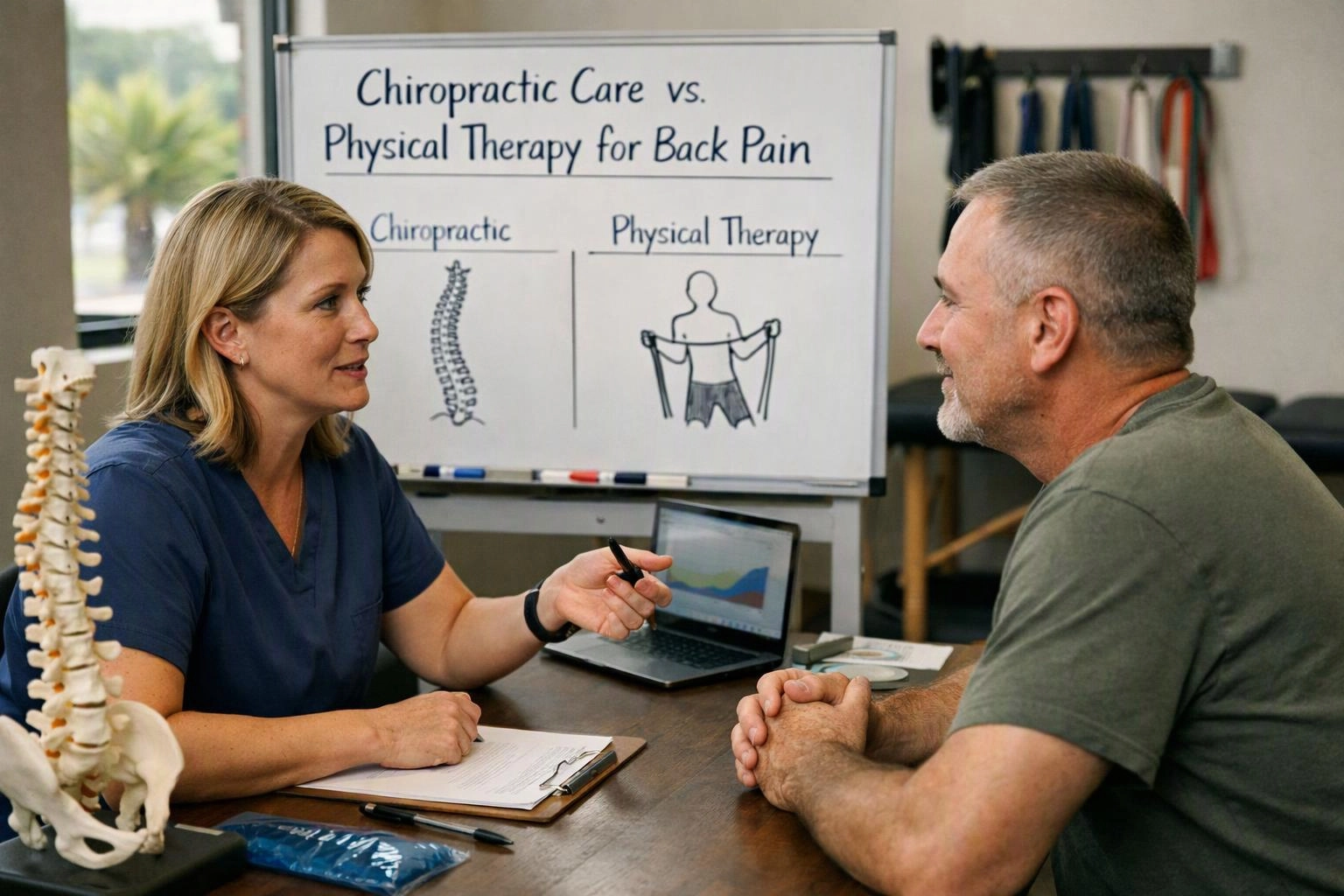 Chiropractic Care vs. Physical Therapy for Back Pain