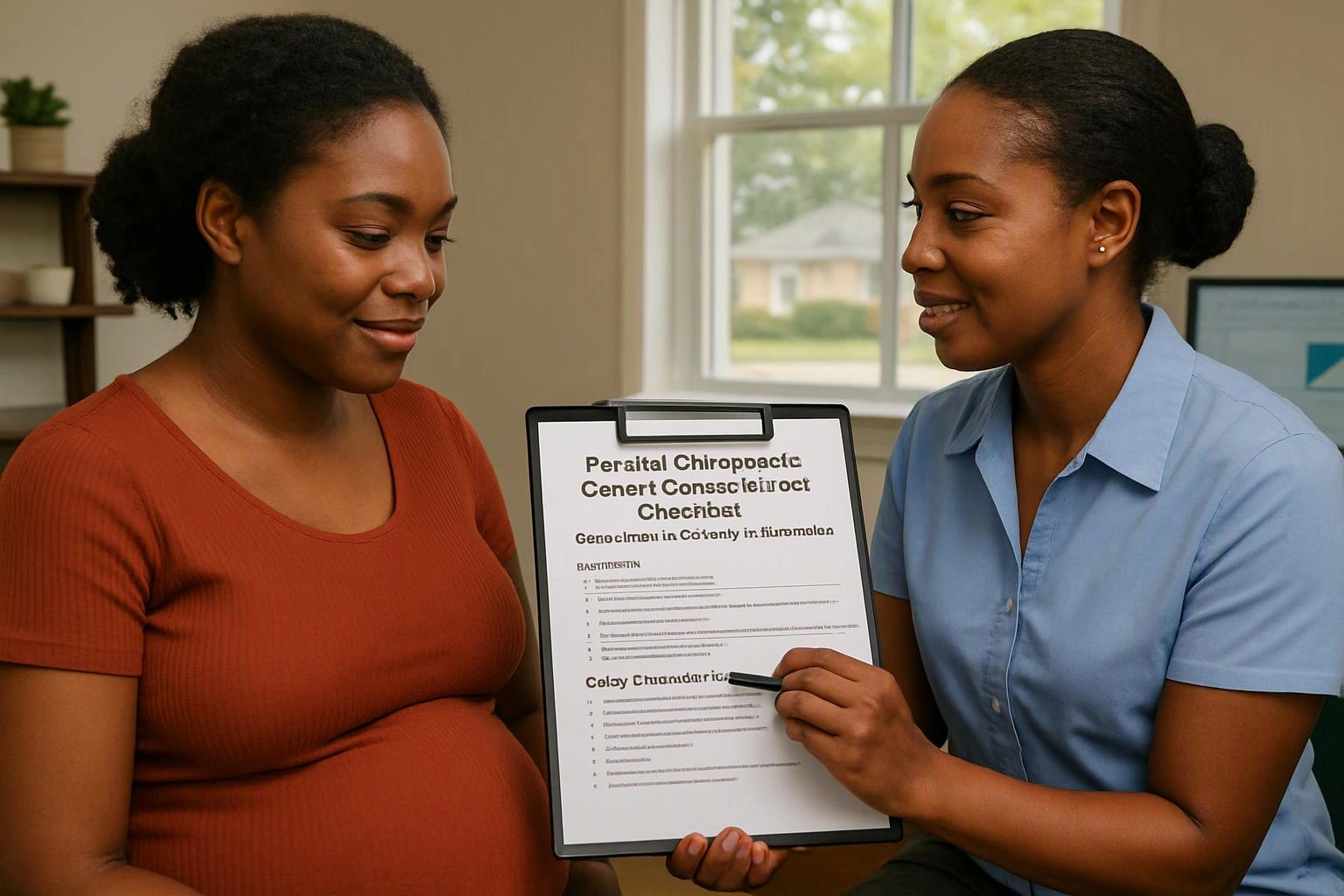 Prenatal Chiropractic Care Preparation Checklist: Questions and Safety Information