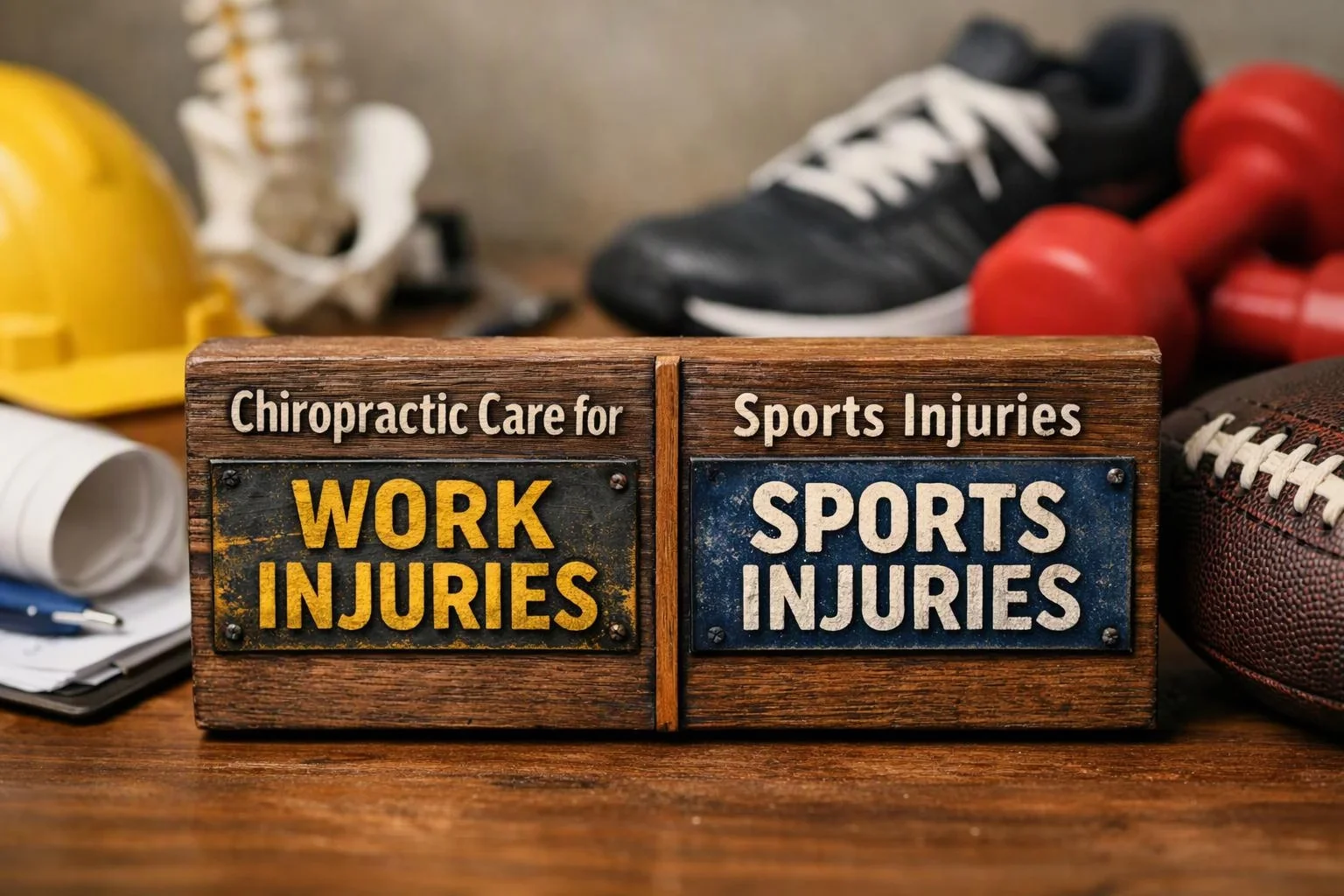 Chiropractic Care for Work Injuries vs. Sports Injuries